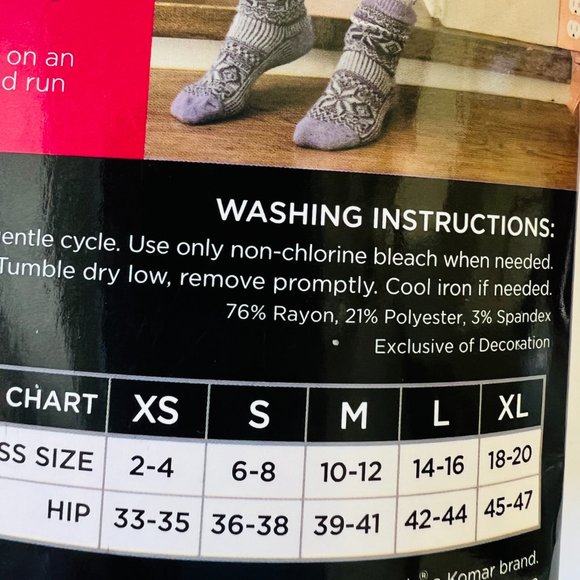 CUDDL DUDS Women's Set of Crew & Leggings Size XS NIP - Picture 13 of 13